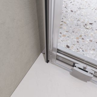 Душевая дверь BelBagno LUCE-BF-1-100-C-Cr хром